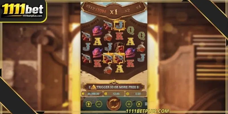 The player adjusts their bet level before starting the duel