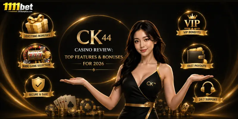 CK44 Casino Review: Top Features & Bonuses for 2026